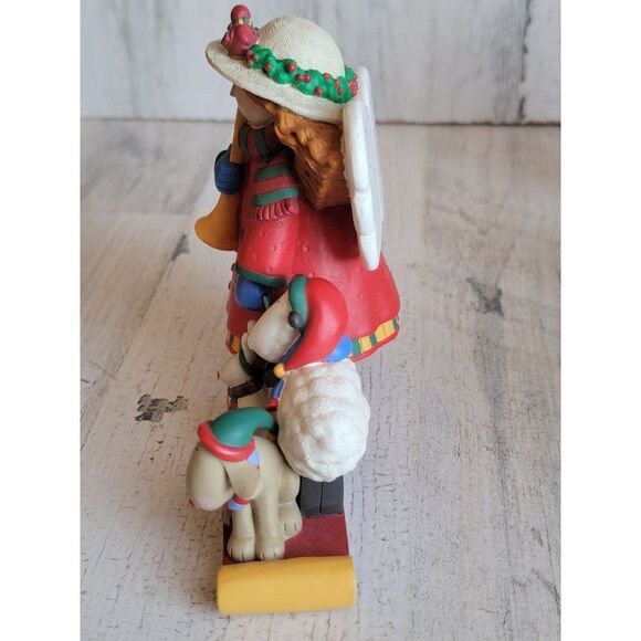 Midwest Cannon Falls simple Delights Joy of season Angel play dog sled Xmas - Picture 6 of 9